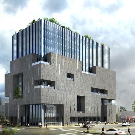 J Square Hotel And Wedding Чинджу Экстерьер фото